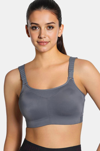 Buy Zelocity High Impact Quick Dry Sports Bra - Castlerock