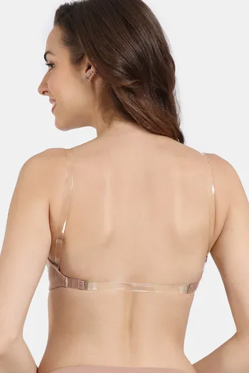 Buy Zivame Beautiful Basics Padded Non Wired 3/4Th Coverage Backless Bra - Roebuck