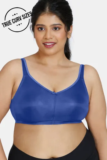 Buy Zivame True Curv Double Layered Non Wired Full Coverage Minimiser Bra - Limoges